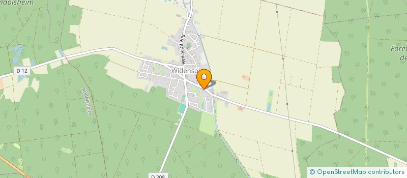 localisation de l'entreprise MADAME VANESSA VONARX  WIDENSOLEN