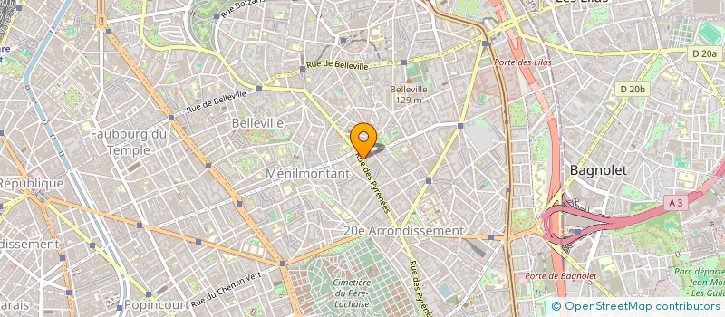 localisation de l'entreprise MADAME VANESSA VOSSEN  PARIS