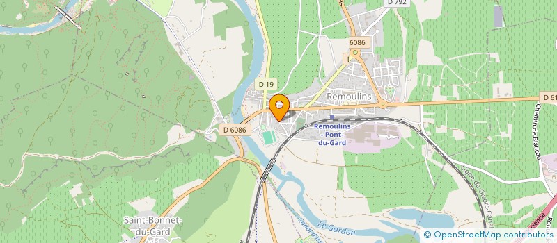 localisation de l'entreprise MADAME VANESSA WEMMERT  REMOULINS