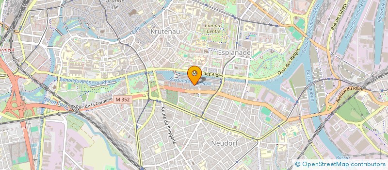 localisation de l'entreprise MADAME VANESSA WENTZO  STRASBOURG