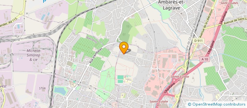 localisation de l'entreprise MADAME VANESSA WILLIOT  CARBON-BLANC