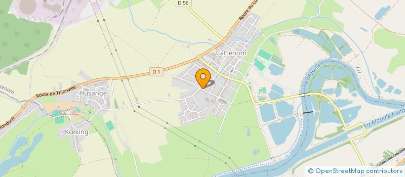 localisation de l'entreprise MADAME VANESSA WINKEL  PUTTELANGE-LES-THIONVILLE