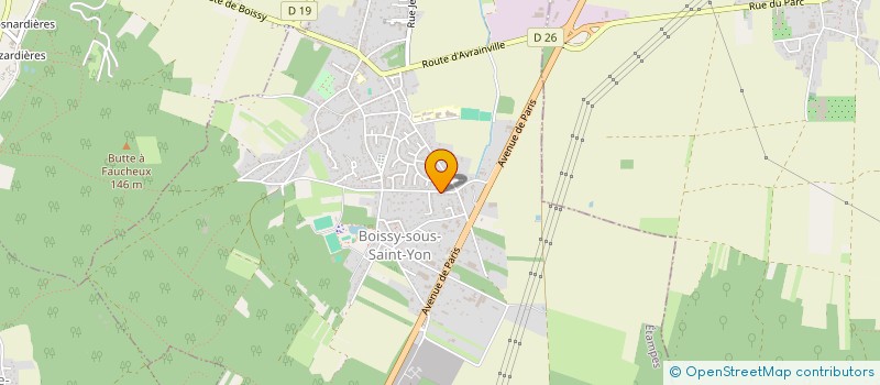 localisation de l'entreprise MADAME VANESSA WOLFERSBERGER  ST SULPICE DE FAVIERES