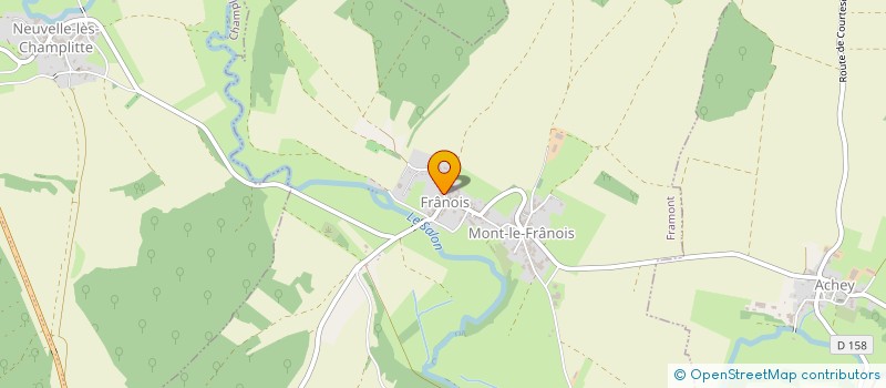 localisation de l'entreprise MADAME VANESSA WOLFF  FRAMONT