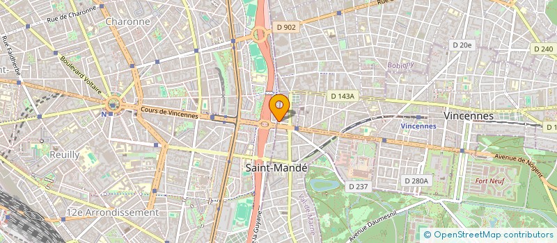 localisation de l'entreprise MADAME VANESSA YONGSHEE à SAINT-MANDE