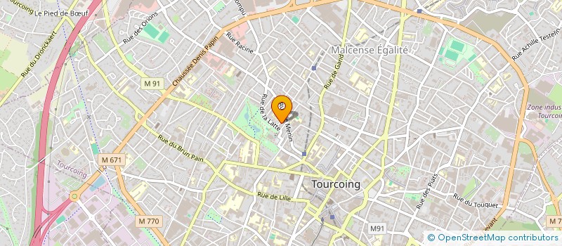 localisation de l'entreprise MADAME VANESSA ZAJDA à TOURCOING