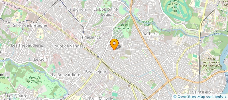 localisation de l'entreprise MADAME VANESSA ZUILI à NANTES