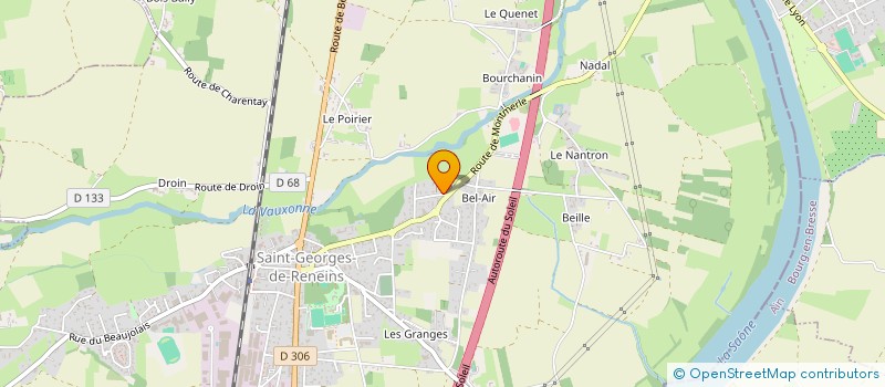 localisation de l'entreprise MADAME VANG NA CHA  SAINT-GEORGES-DE-RENEINS