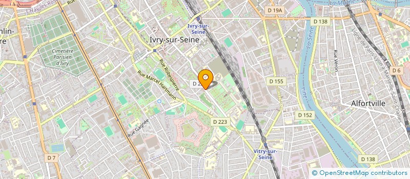 localisation de l'entreprise MADAME VANIA ARISTIL  IVRY-SUR-SEINE