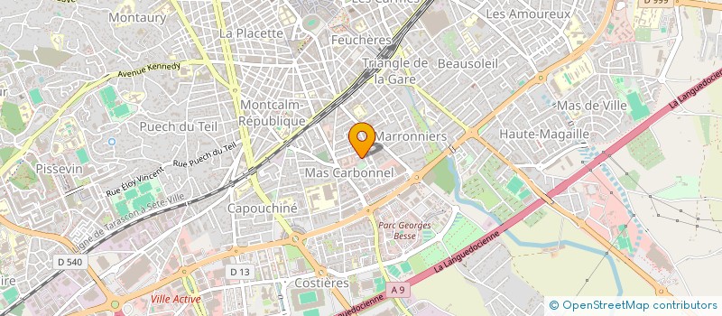 localisation de l'entreprise MADAME VANIA SORARU  NIMES