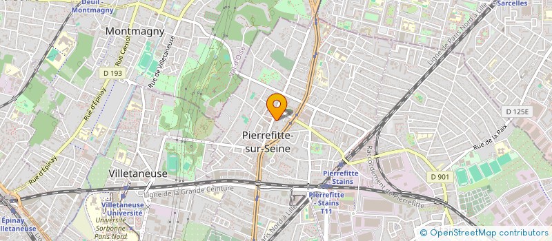 localisation de l'entreprise MADAME VANIDA VO THU CHANH à PIERREFITTE-SUR-SEINE