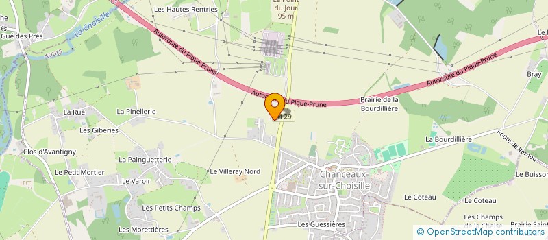 localisation de l'entreprise MADAME VANILLE BERRY  CHANCEAUX-SUR-CHOISILLE