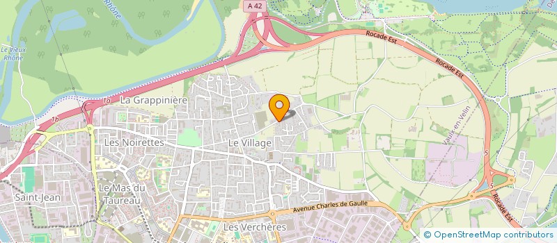 localisation de l'entreprise MADAME VANILLE BIENAIME  VAULX-EN-VELIN