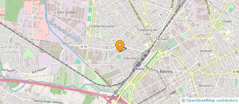 localisation de l'entreprise MADAME VANILLE CARNIEL  REIMS