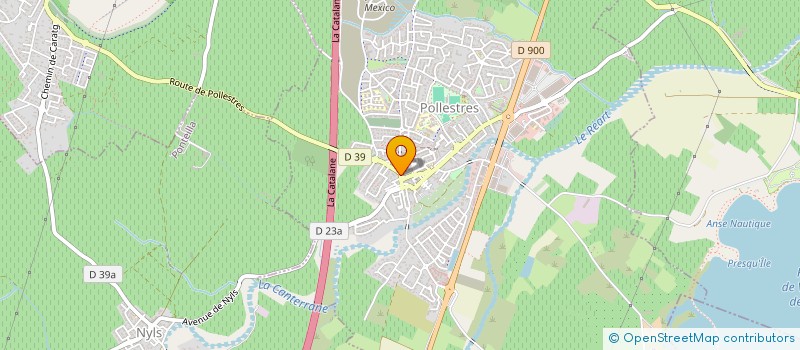 localisation de l'entreprise MADAME VANILLE FERRE  POLLESTRES