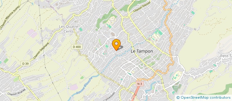 localisation de l'entreprise MADAME VANILLE GOTTEAUX à LE TAMPON