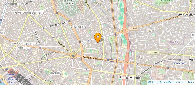 localisation de l'entreprise MADAME VANILLE JACQUEMIN  PARIS