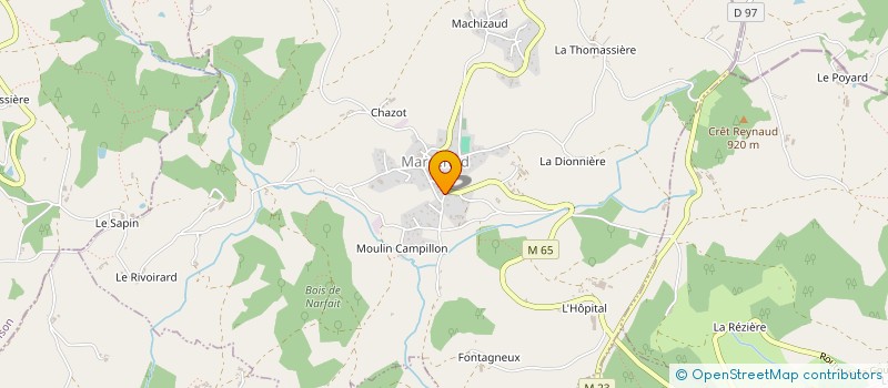 localisation de l'entreprise MADAME VANILLE LHOPITAL  MARCENOD