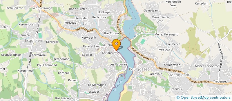 localisation de l'entreprise MADAME VANILLE OCEANE SPINEC à AUDIERNE