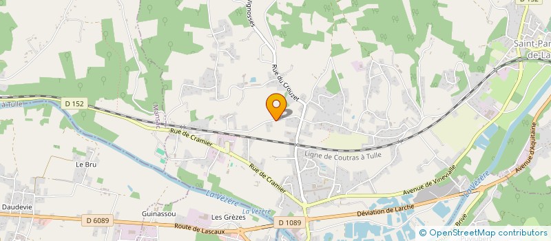 localisation de l'entreprise MADAME VANILLE TRONCHE  SAINT-PANTALEON-DE-LARCHE