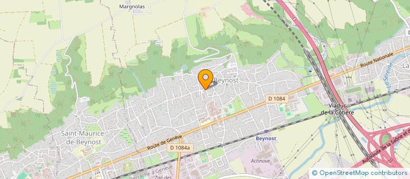 localisation de l'entreprise MADAME VANINA ALONZI  BEYNOST