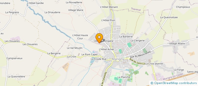 localisation de l'entreprise MADAME VANINA DELALANDE à MARIGNY-LE-LOZON