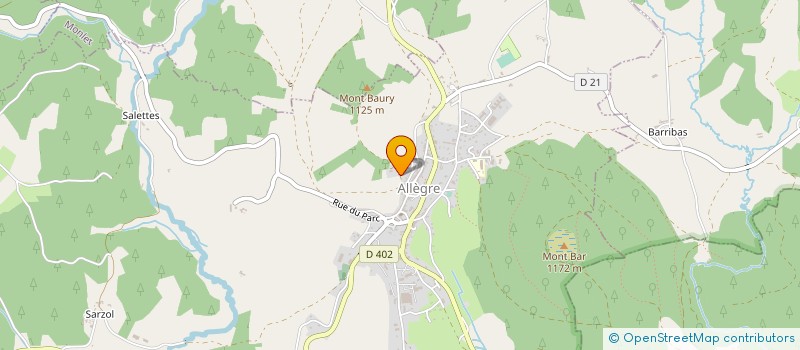 localisation de l'entreprise MADAME VANINA JAMIN  MEJANNES LE CLAP