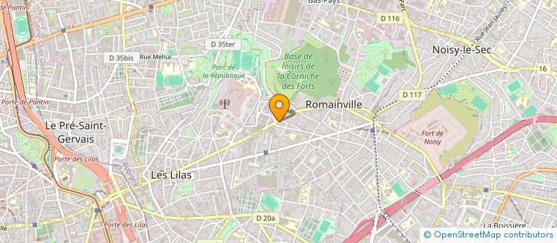 localisation de l'entreprise MADAME VANINA JUNGALEE à ROMAINVILLE