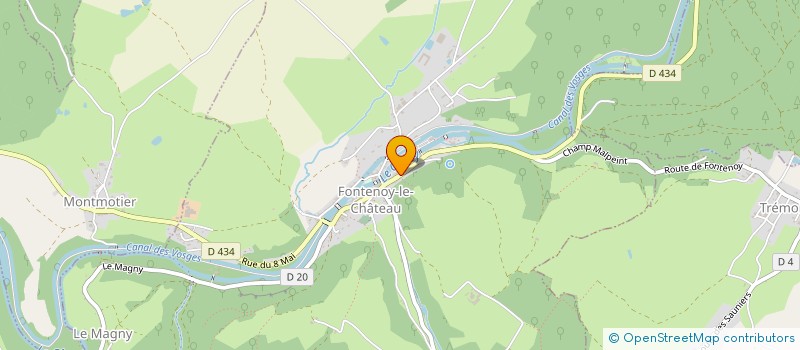 localisation de l'entreprise MADAME VANINA KRCEK à FONTENOY-LE-CHATEAU