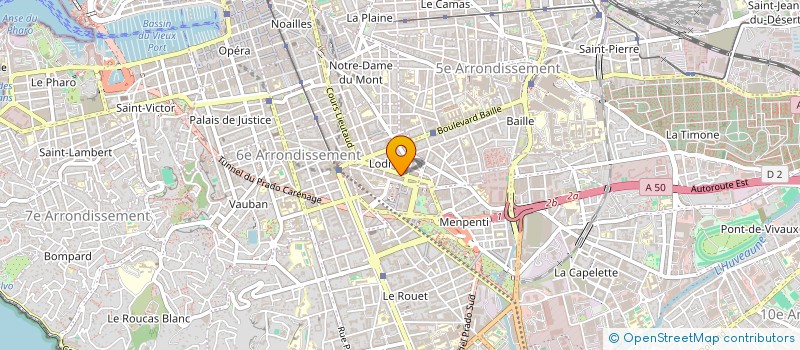 localisation de l'entreprise MADAME VANINA LE FUSTEC à MARSEILLE