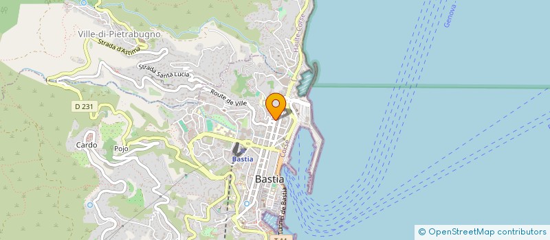 localisation de l'entreprise MADAME VANINA PERISSE à BASTIA