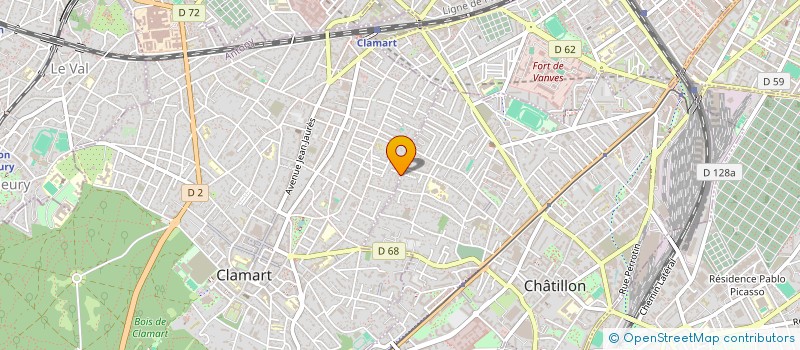 localisation de l'entreprise MADAME VANINA PIALOT à CLAMART