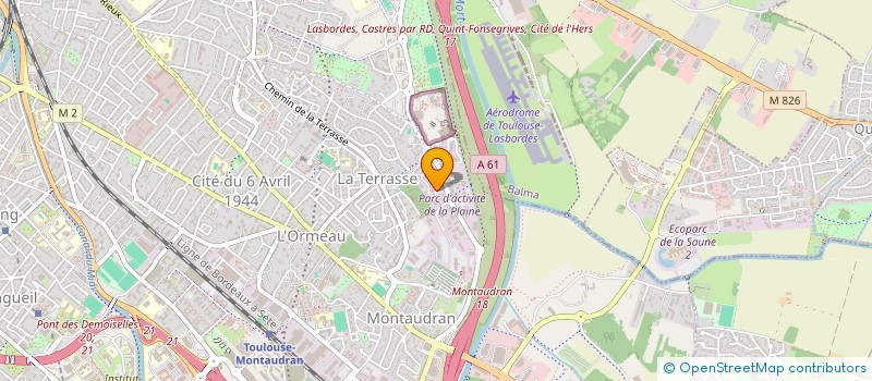 localisation de l'entreprise MADAME VANINA SAGET-DUCOUSSO  TOULOUSE