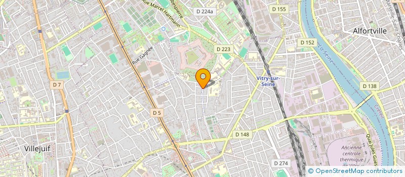 localisation de l'entreprise MADAME VANINA SICURANI à VITRY-SUR-SEINE