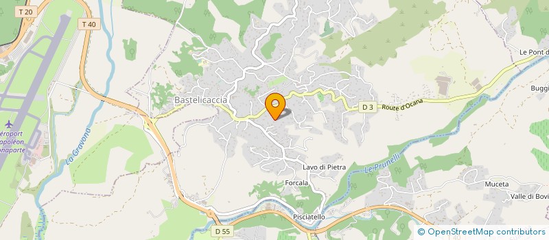 localisation de l'entreprise MADAME VANINA SINI à BASTELICACCIA