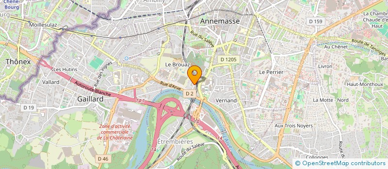 localisation de l'entreprise MADAME VANINA VENNI à ANNEMASSE