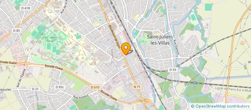 localisation de l'entreprise MADAME VANINA ZAMPOL  TROYES