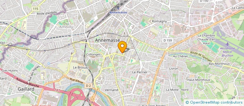 localisation de l'entreprise MADAME VANITA RATHOD à ANNEMASSE