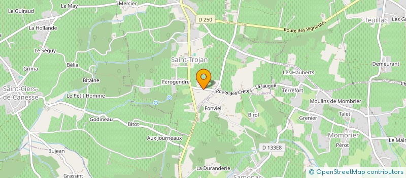 localisation de l'entreprise MADAME VANNINA DORGEVILLE  SAINT-TROJAN