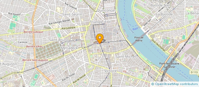 localisation de l'entreprise MADAME VANNINA SERRANO à BORDEAUX