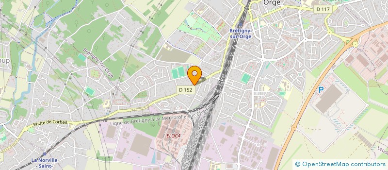 localisation de l'entreprise MADAME VANNY EAR à BRETIGNY-SUR-ORGE