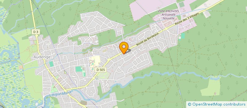 localisation de l'entreprise MADAME VANUSA CLEROUX  AUDENGE