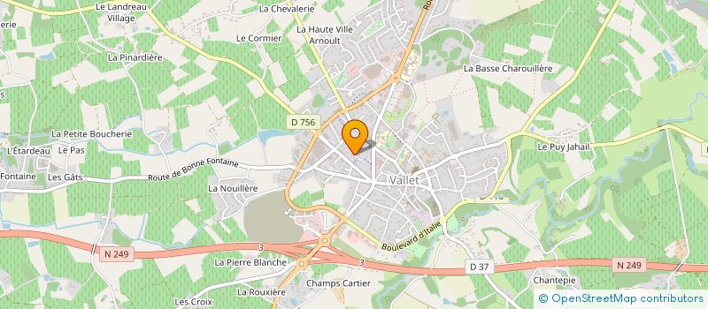 localisation de l'entreprise MADAME VANUSA PEREIRA FIGUEREDO  CUGAND