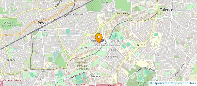 localisation de l'entreprise MADAME VARBINA STOYANOVA à PESSAC