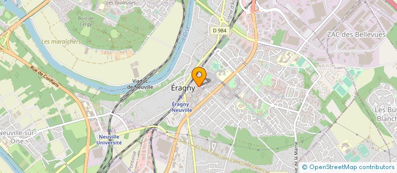 localisation de l'entreprise MADAME VARINA MVUMA  ERAGNY