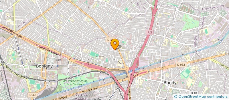 localisation de l'entreprise MADAME VARMITHA JEYAKUMAR  BOBIGNY