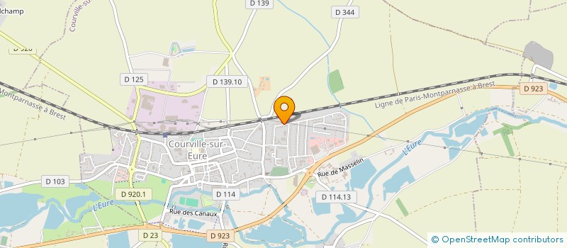 localisation de l'entreprise MADAME VARSOVIE JANOARY RABESAOTRA à COURVILLE-SUR-EURE