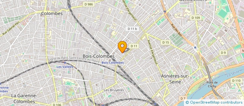 localisation de l'entreprise MADAME VARTAN MALKONIAN à BOIS-COLOMBES