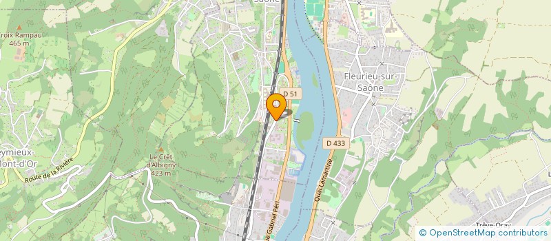 localisation de l'entreprise MADAME VARTUI GEVORGYAN  ALBIGNY-SUR-SAONE