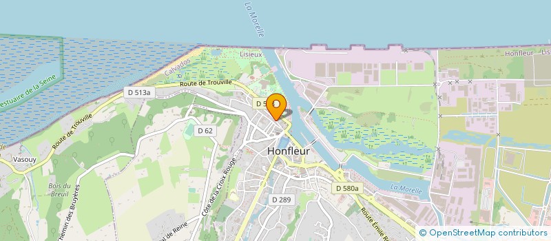 localisation de l'entreprise MADAME VARVARA KRIVCHENKOVA  HONFLEUR